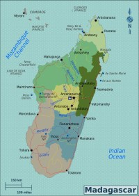 Madagascar with Regions