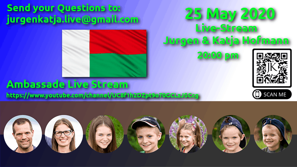 Live-Stream 25th of May 2020 with Jurgen & Katja