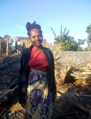 The Church in Tanambao destroyed by the wind